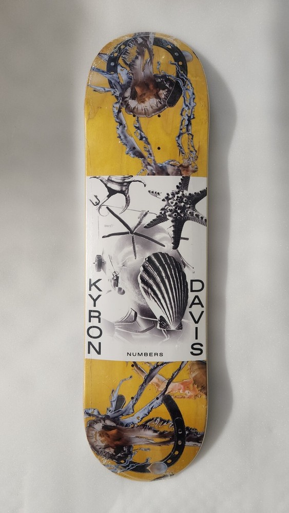 *NEW* Numbers Kyron Davis Skateboard Deck 8.25"x31.75" *READ*