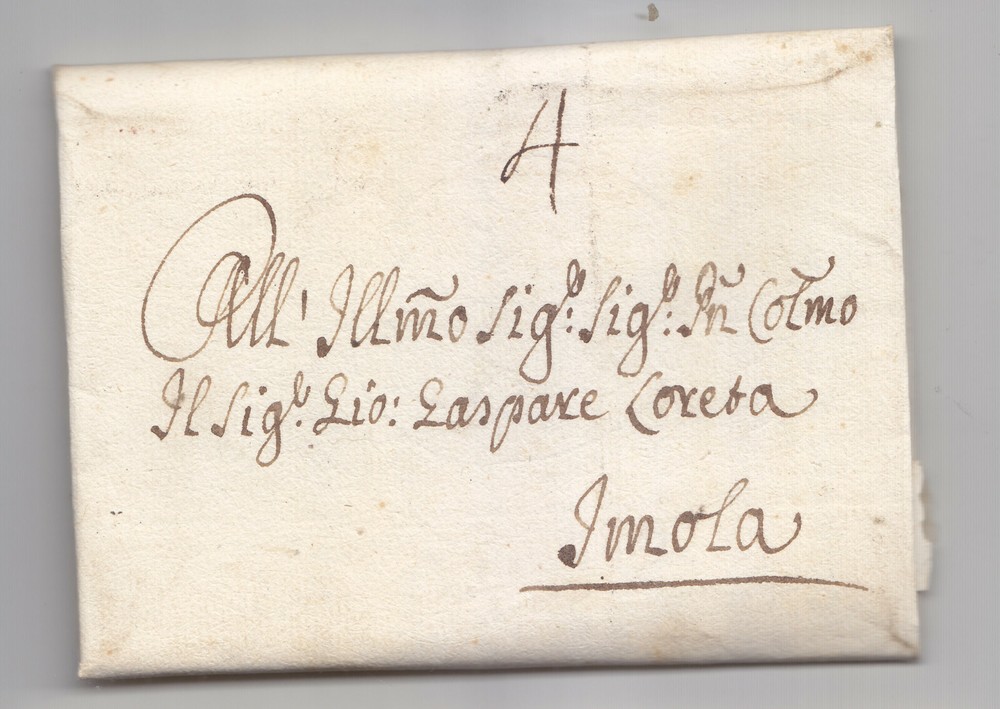 PP116-Pontifical State-Pref. Rome X Imola 1767