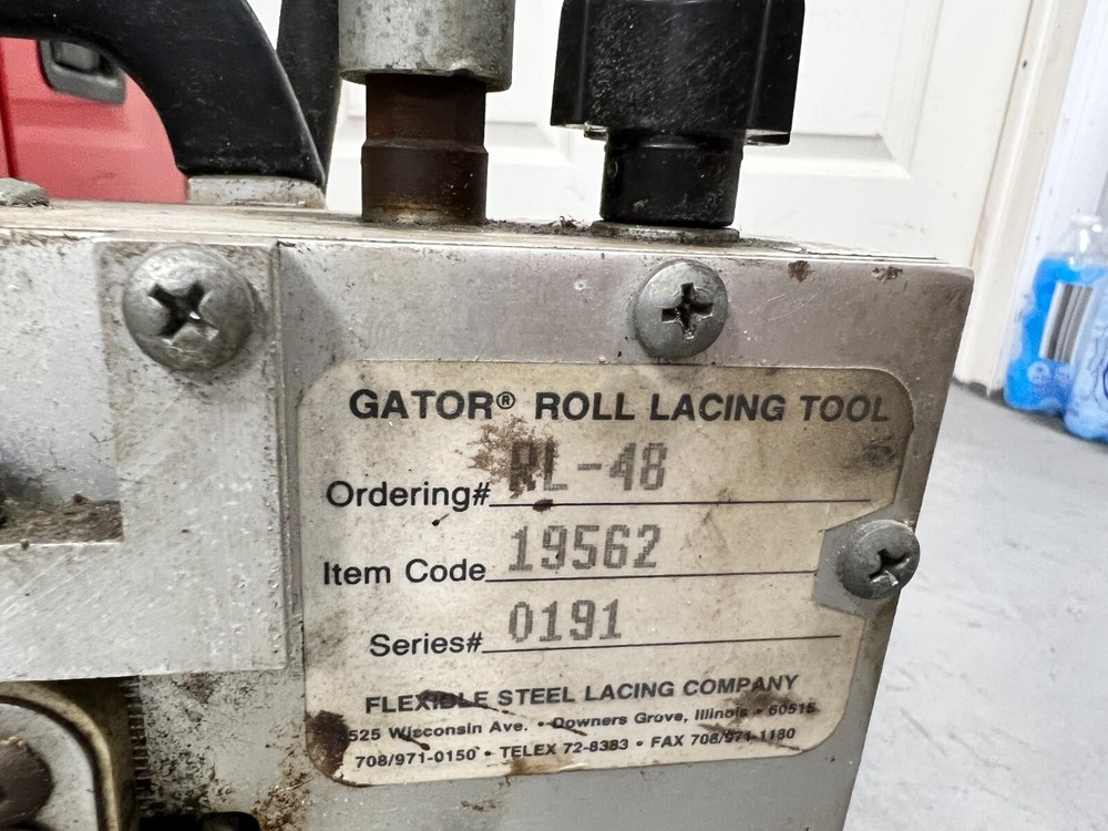 👀 FLEXCO 48" GATOR ROLL LACING TOOL RL-48