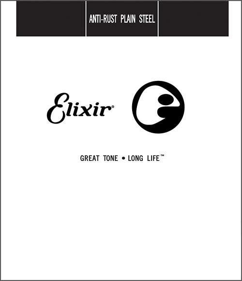 Elixir Single .009 Anti-Rust Plain Steel String