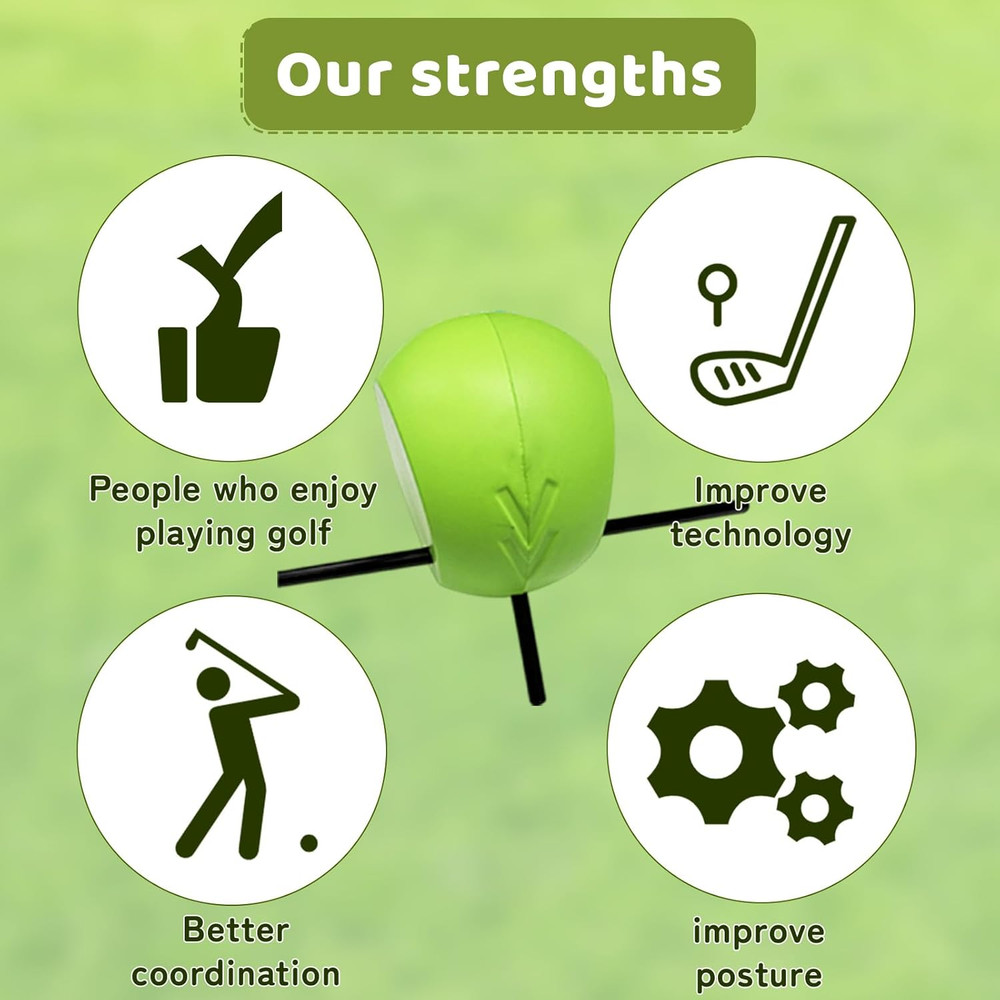 the Connector Golf Training Aid, Swing Trainer for Posture Correction Practice,