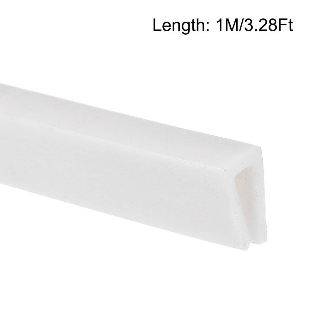 Edging U Seal Extrusion, Fits 5/64-5/32Poll Edge 1M #2