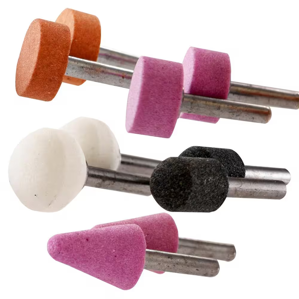 Aluminum Oxide Grinding Stone Set (10-Piece)