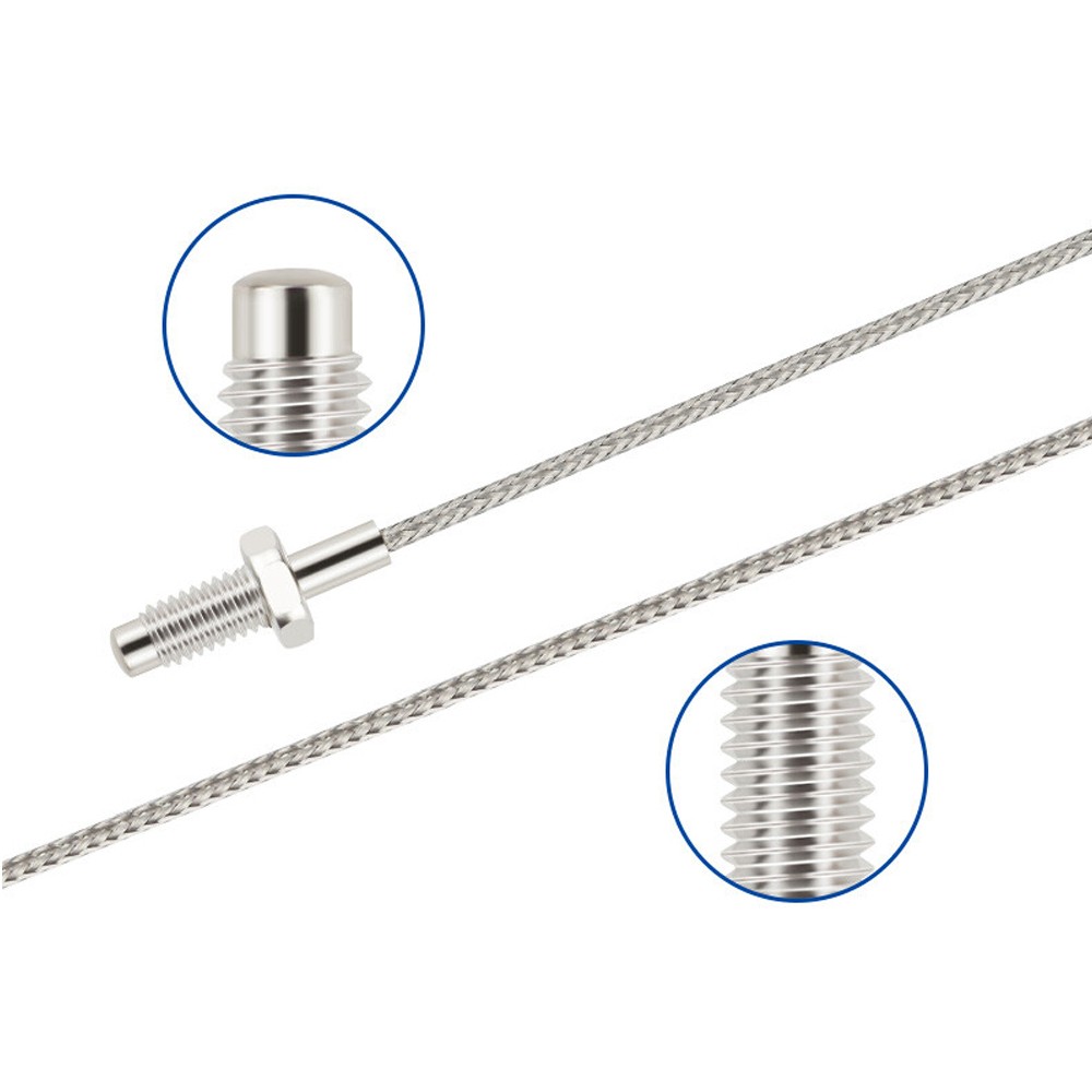 M6 K E Type Thermocouple Probe High Temperature Sensor Thermistor Sensor Probe