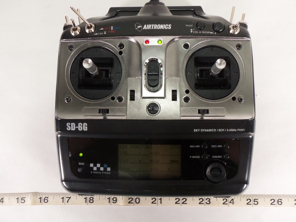 Sanwa SD-6G Transmitter Remote Control With Receiver 2.4 GHz Frequency Digital