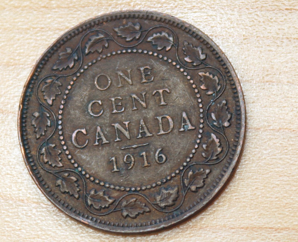 1916 Canada 1 Cent