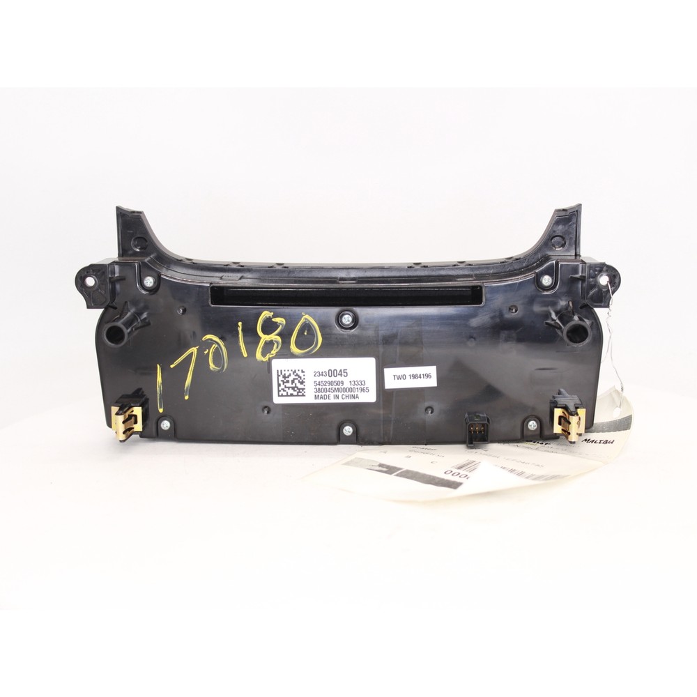 2014 Chevrolet Malibu Control Panel Part Number - 655-02588