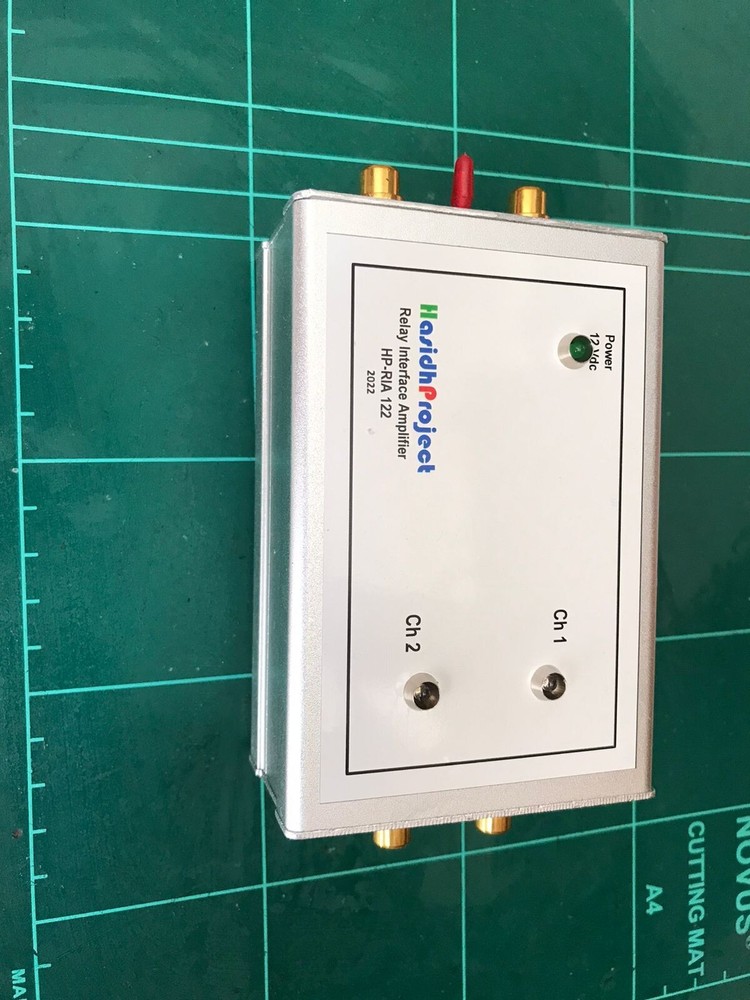 RF Power Amplifier keying relay buffer interface two linier switching