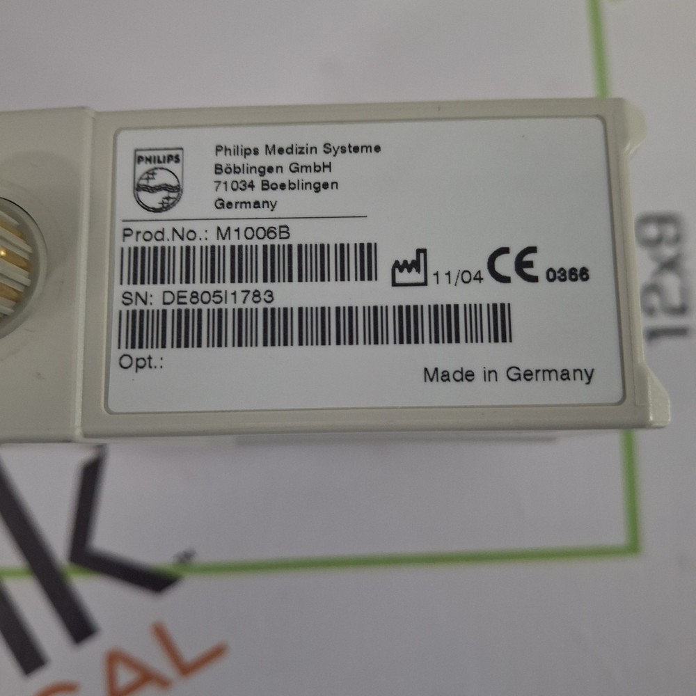 Philips M1006B Single Parameter IBP Module