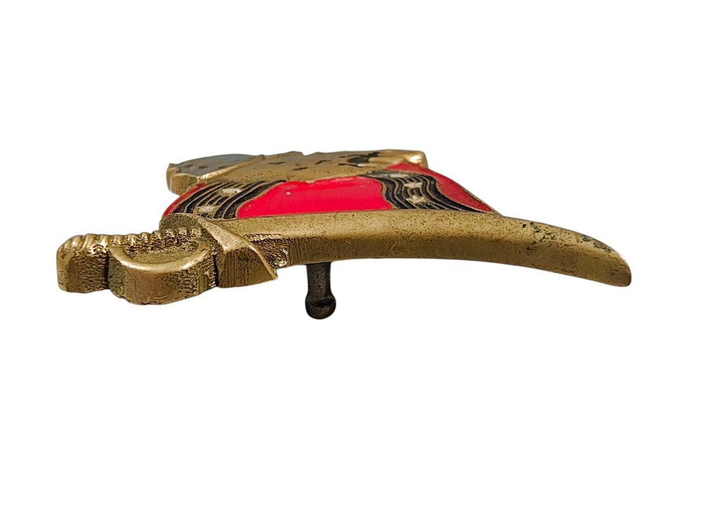 Tanside Ltd Solid Brass Flag Belt Buckle