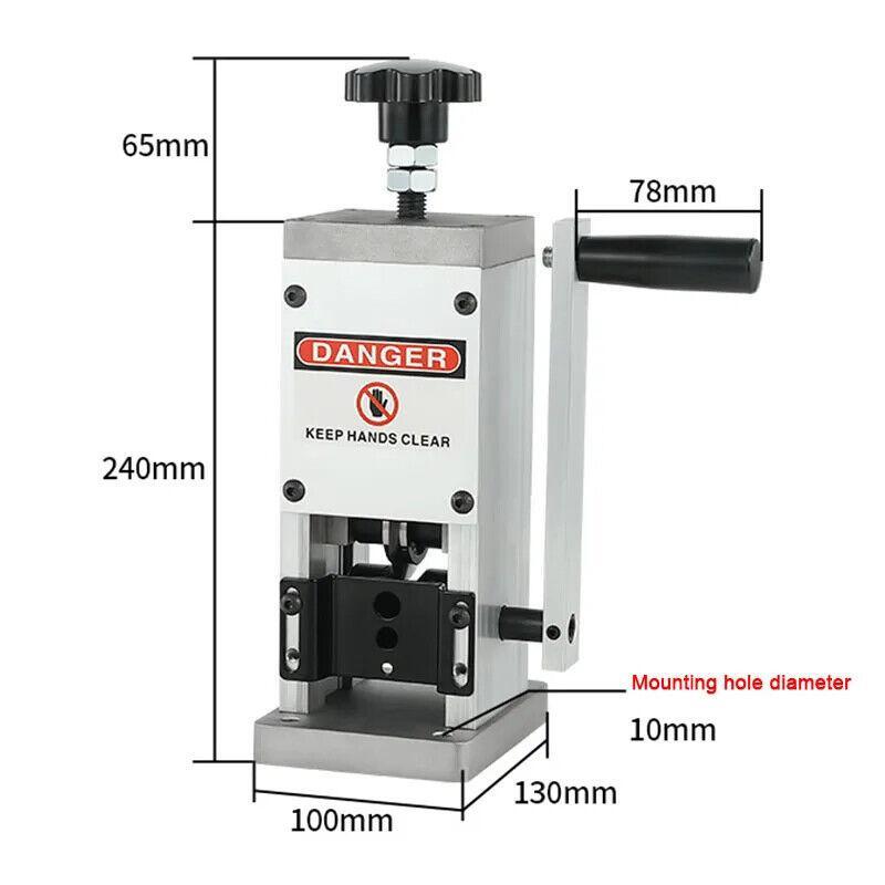 Small Household Hand-cranked Wire Stripping Machine Wire Stripping Machine