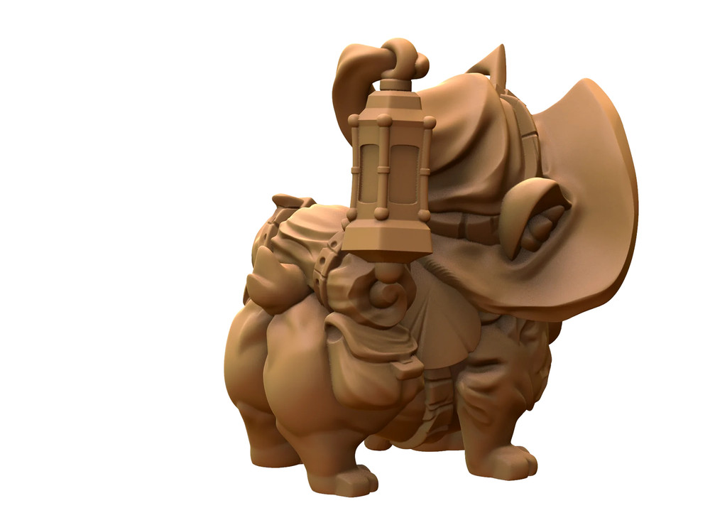Capsule Chibi - Corgi Wizard