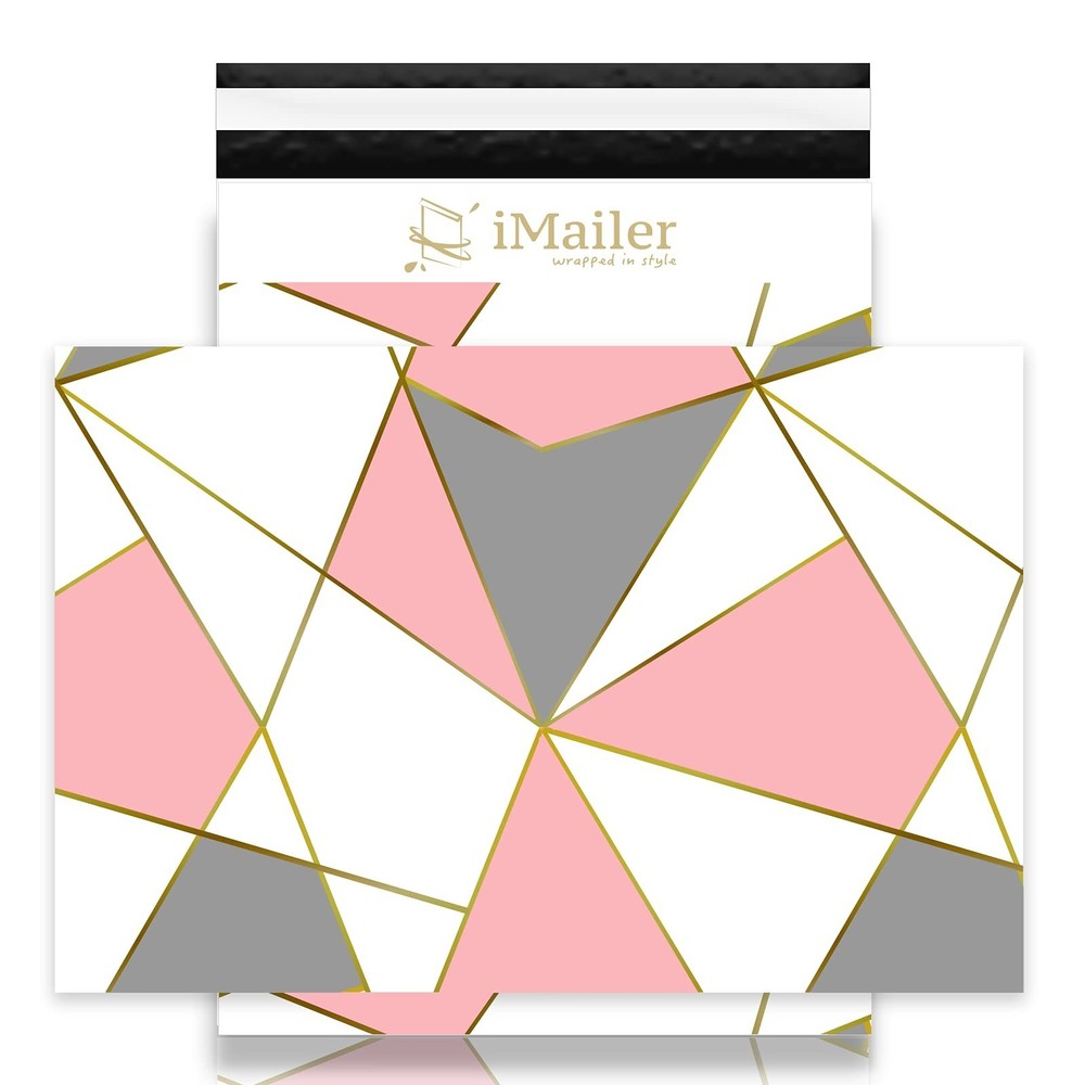 200 Count - 6x9 inch Poly Mailers Envelope Triangular Custom Mailing Shipping...