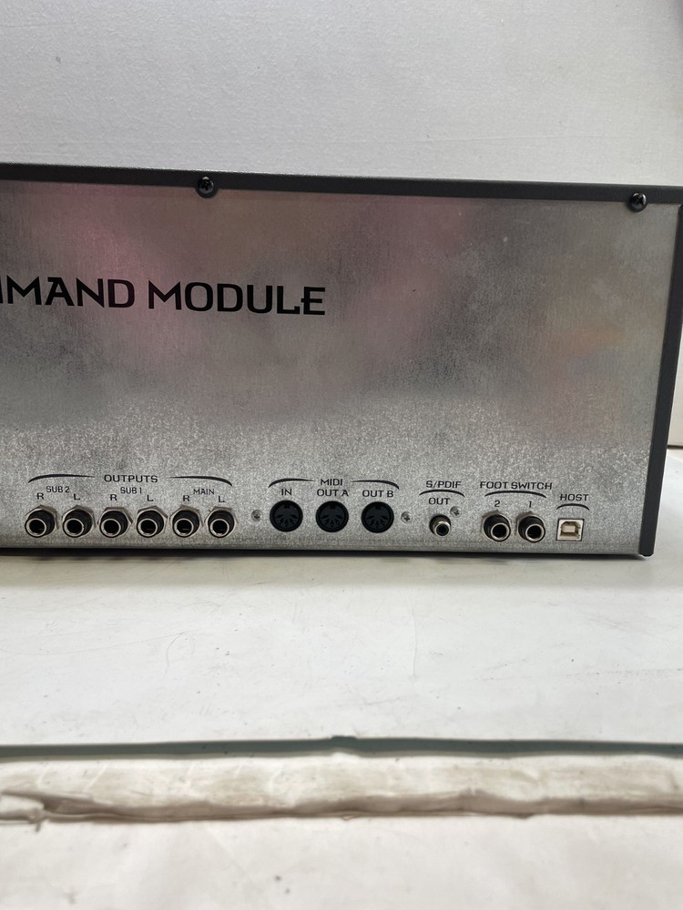 E-MU Proteus 2500 P2500 Command Module Digital Sample‑Based Synthesizer