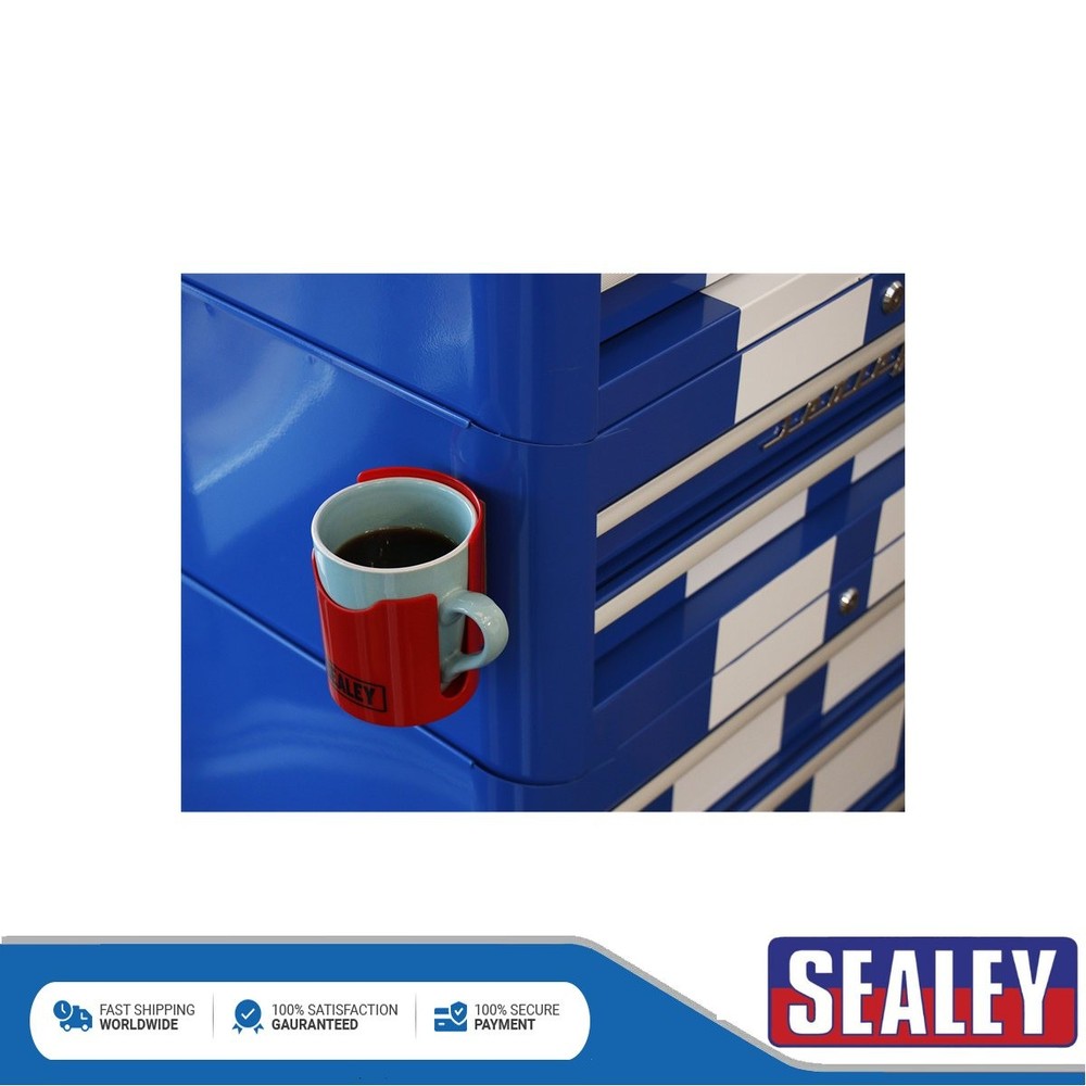 Sealey Magnetic Cup/Can Holder Red APCH