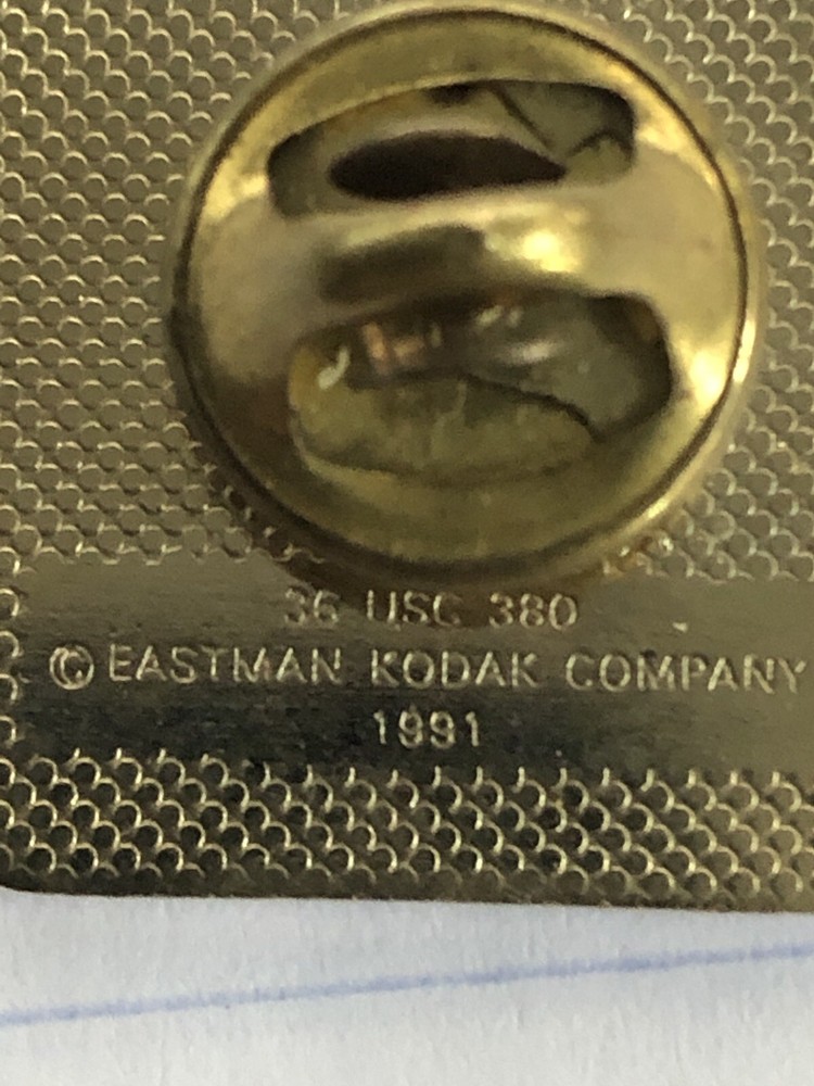 Kodak '92 Olympic Games Diving Hat Lapel Pin