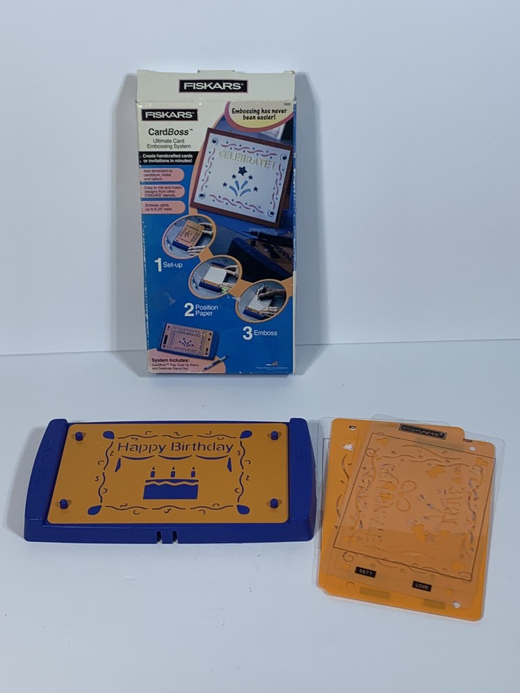 Fiskars Card Boss Ultimate Card Embossing System , missing stylus pen