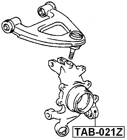 Arm Bushing Rear Assembly For Lexus Ls400/Celsior Ucf20 1994-2000