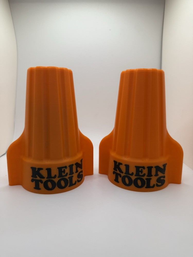 Klein Winged Wire Nut Style Storage Container With Lid