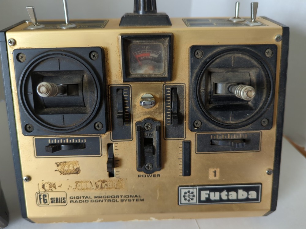 2 Futaba Transmitter Airplane Remote Control Systems Untested Parts Only