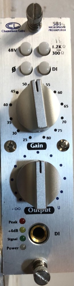 Chameleon Labs 581 500 Series Mic Preamp Module SILVER