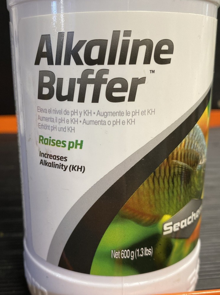 Seachem Alkaline Buffer 600g Fish Tank Aquarium Additive