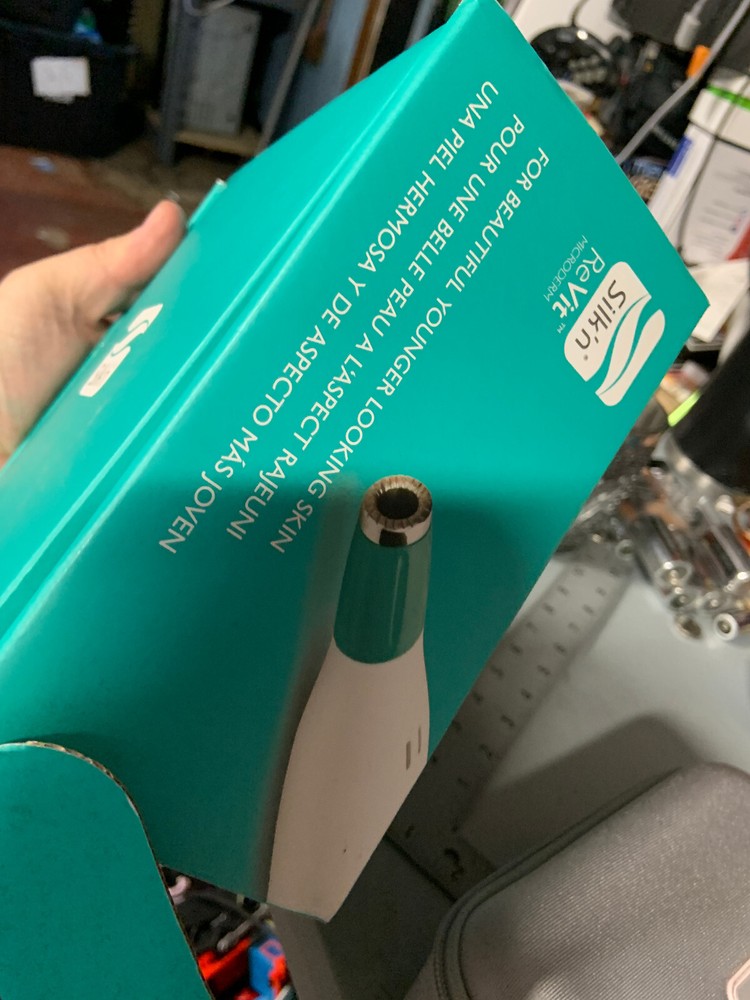 Silkn ReVet Microderm Microdermabrasion - Home Device - Tested