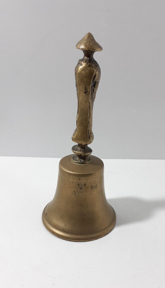 Vintage Solid Brass Bell 5.5" Made in Korea