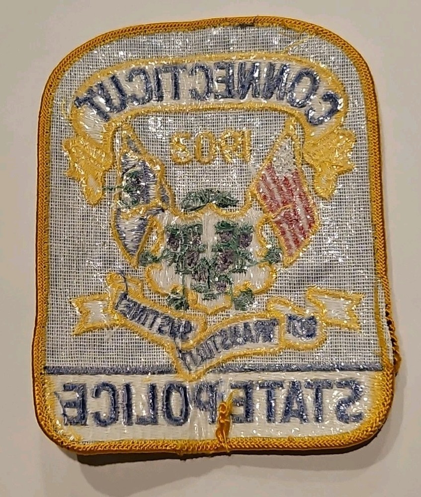 Connecticut State Police Patch
