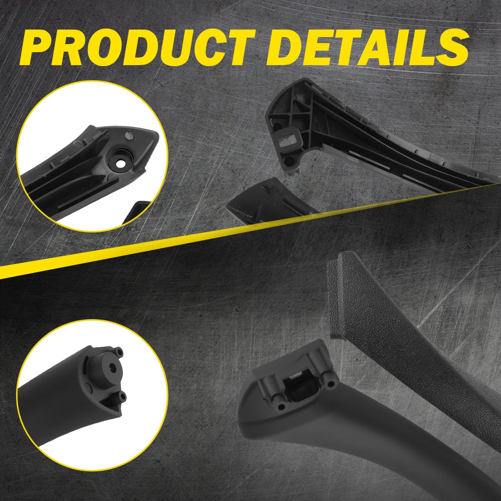 6PCS/Set Interior Door Pull Handle Trim Cover For 2005-2013 BMW E90/E91/E92/E93