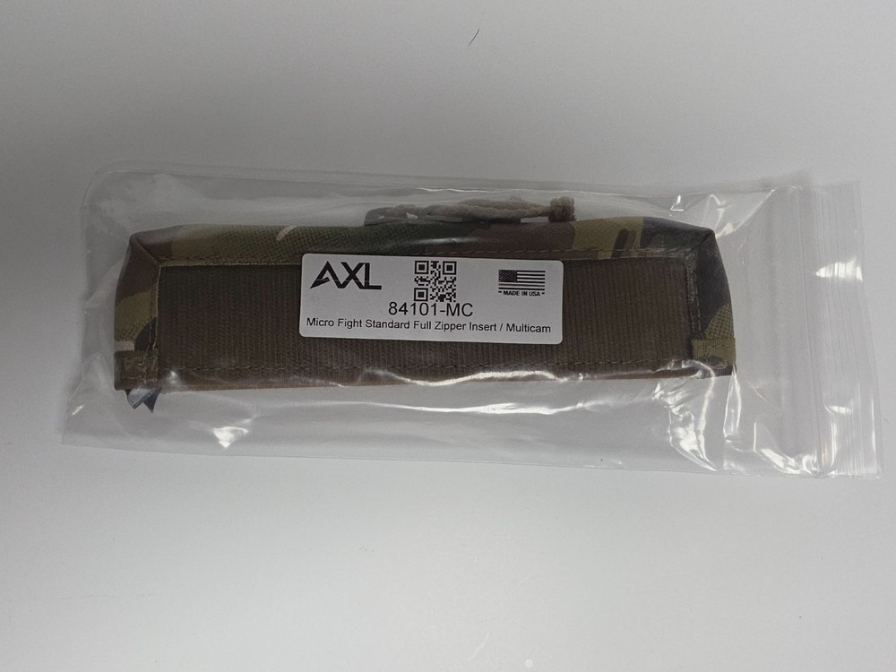Axl Advanced Micro Fight Standard Full Zipper Insert Multicam