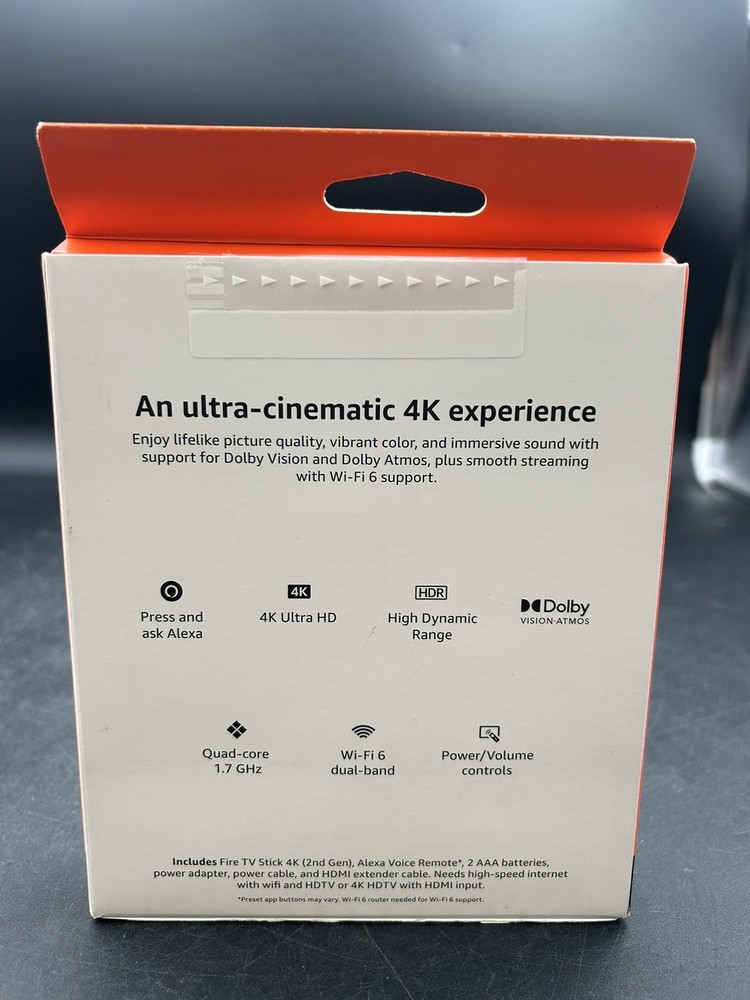 Amazon Fire TV Stick 4K UHD Streaming Media Player