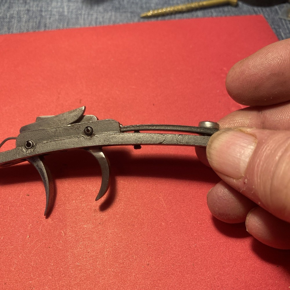 Tradition Double Trigger Assembly From a Fox River City 54 Caliber Muzzleloader.