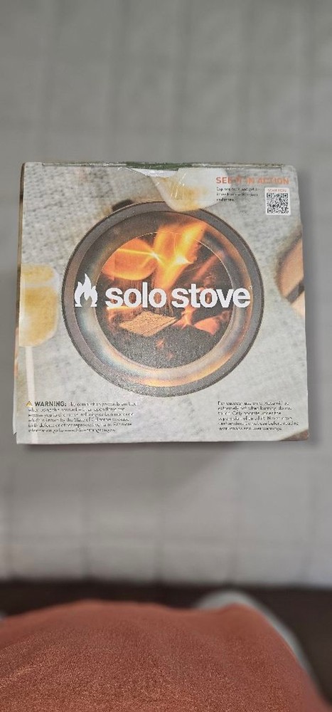 Solo Stove Mesa Tabletop Fire Pit One Size Green Silver new