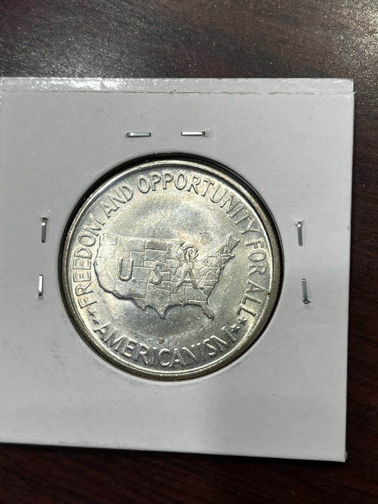 1954-S Washington-Carver Comm. Half Dollar