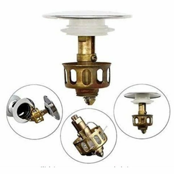 Universal Sink Bounce Drain Filter - NEW