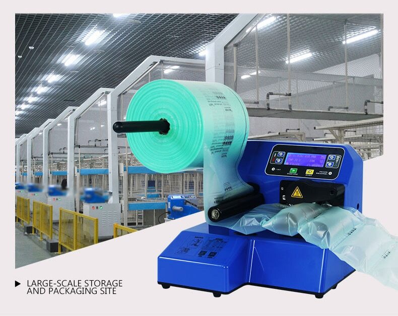 Buffer Air Cushion Machine Air Pillow Bag Bubble Film Bubble Bag Machine