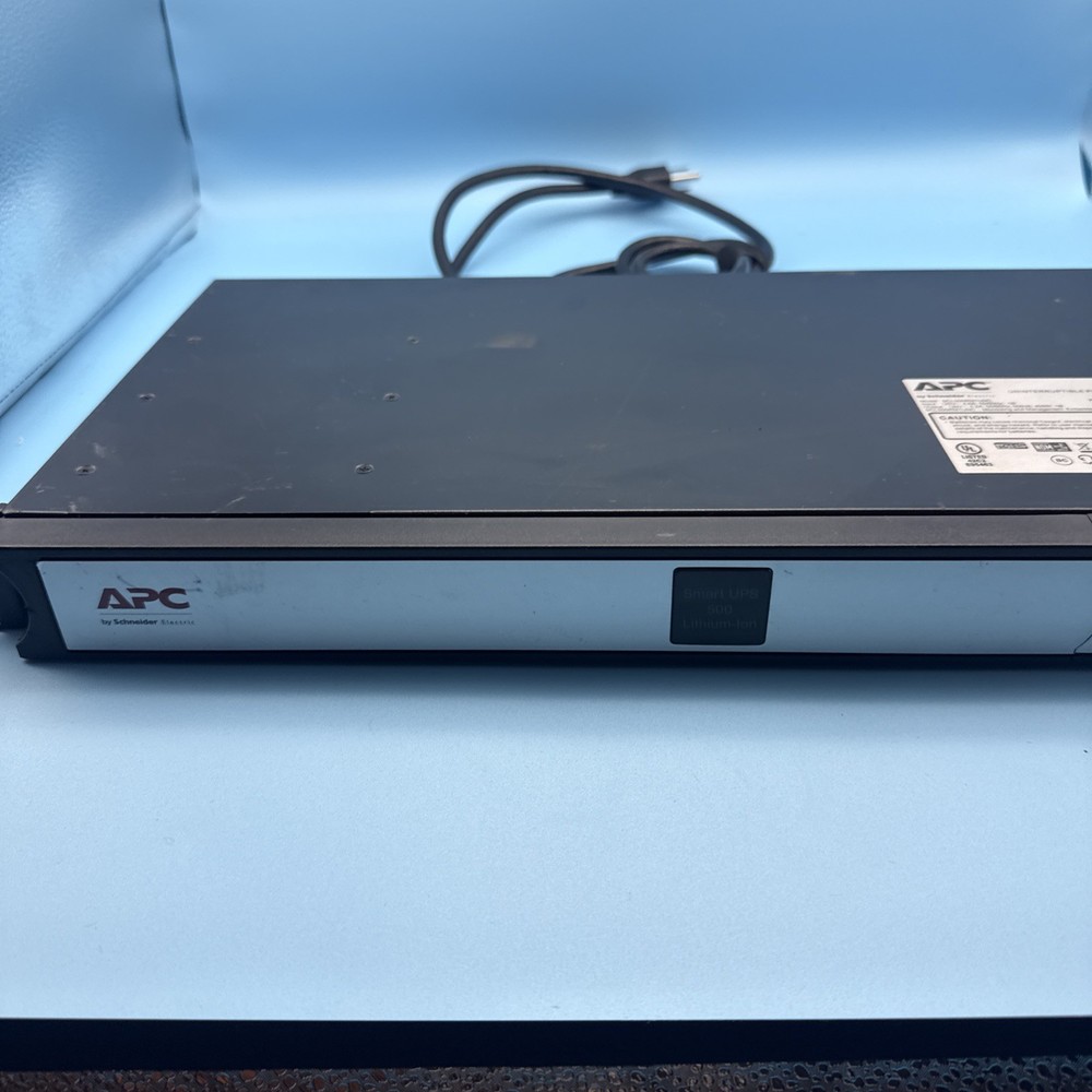 APC SCL500RM1UNC Smart-UPS, Line Interactive, 500VA, Lithium-ion, Rackmount 1U
