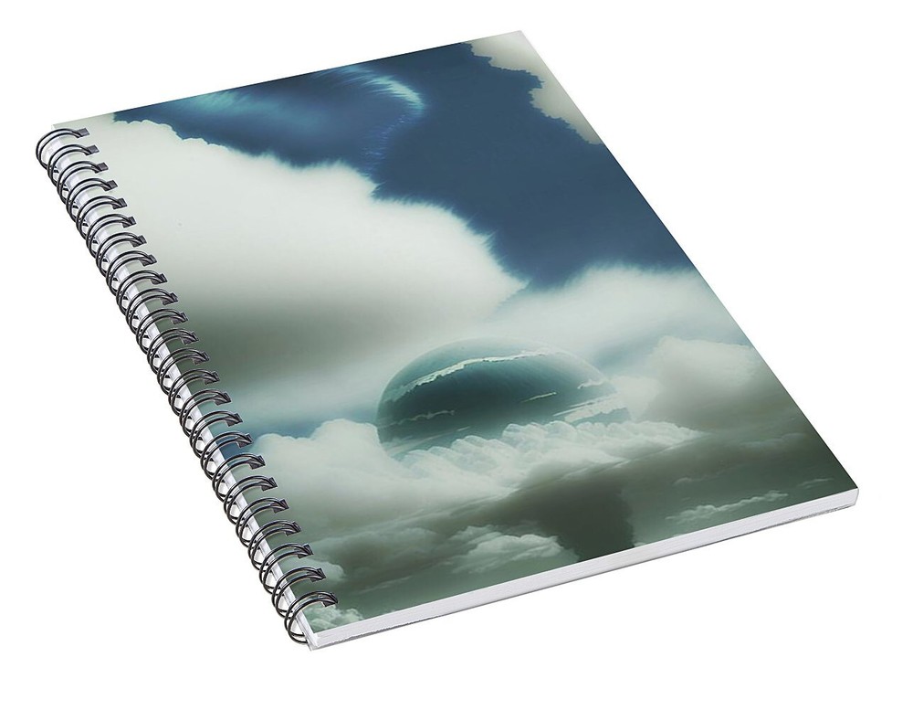 Planet Factory Spiral Notebook Blank Notebook Lined Journal 8 X 6 Notebook