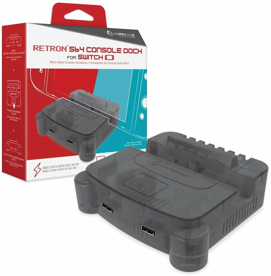 Hyperkin RetroN S64 Console Dock for Switch (Nintendo Switch) NEW