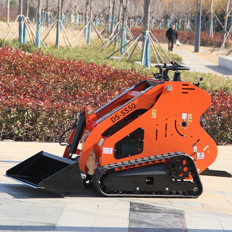 Free delivery.Mini crawler loader.13.5HP gasoline engine.Equipped with radiator