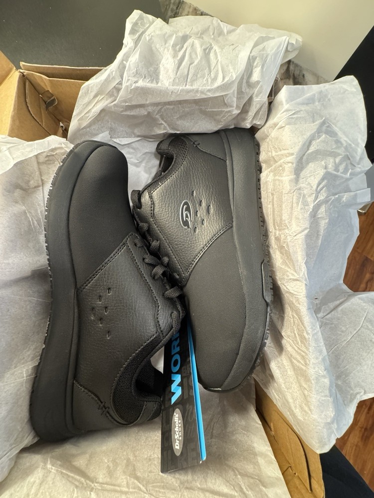 Dr. Scholl’s Intrepid Work Shoe Black Men’s Size 7