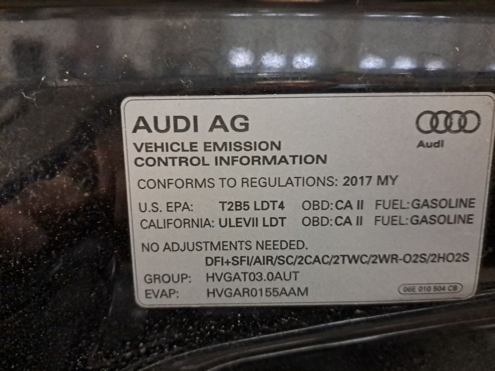 Rh Passenger Side 2017 Q7 Audi Camera/Projector Sku#4354202
