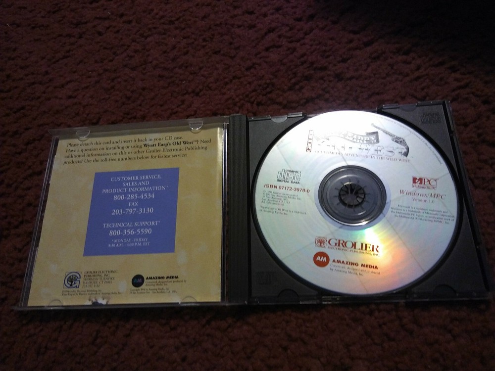 WYATT EARP'S OLD WEST 1994 PC game