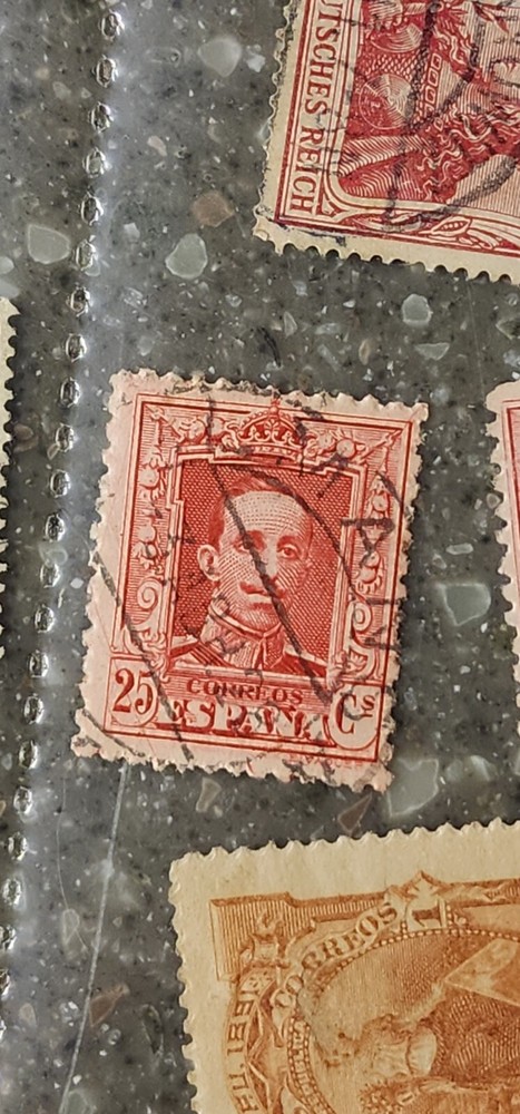 Espana Foreign 25c Stamp Used - #A871