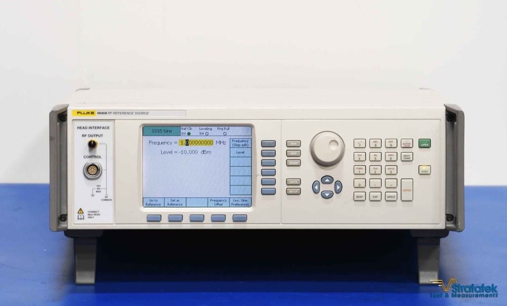 Fluke 9640A RF Reference Source 4 GHz RF Calibrator