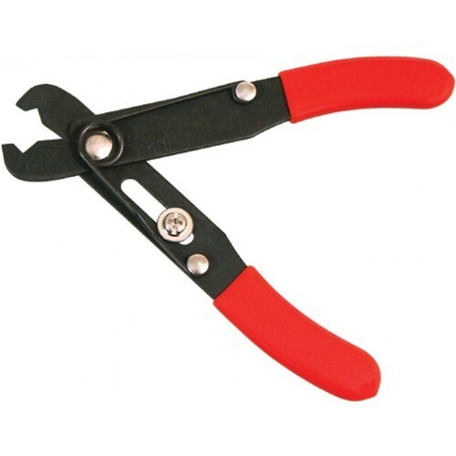 5" Adjustable 10-24 AWG Wire Stripper Cutter Electrical Hand Tool