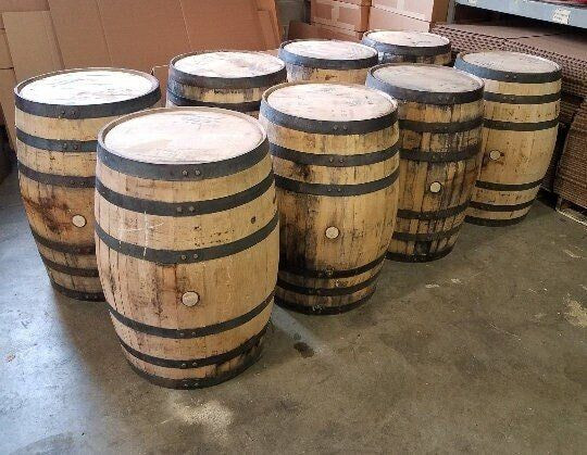 Once Used Whiskey Barrel-DIY Projects-Home Brewing-Decor