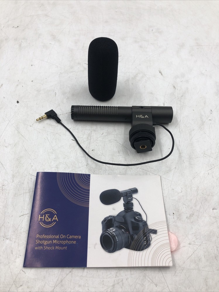 h&a Shotgun Microphone Used