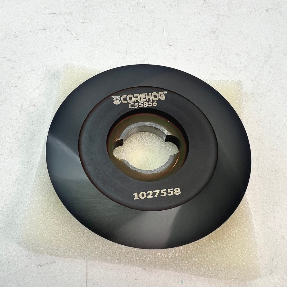 CoreHog C55856 Ref 63CS Black Circular Slicer w/ Center Hub